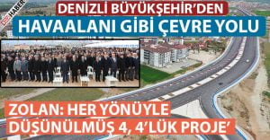 Büyükşehir’den Havaalanı Gibi Çevre Yolu﻿