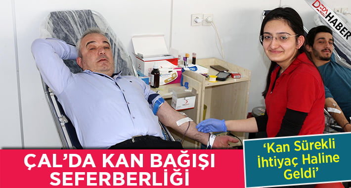 Çal’da Kan Bağışı Seferberliği