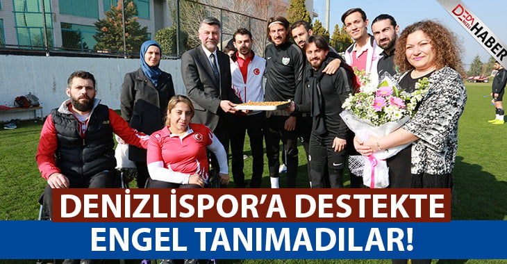 Denizlispor’a Destekte Engel Tanımadılar