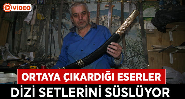 Ortaya Çıkardığı Eserler Film Setlerini Süslüyor