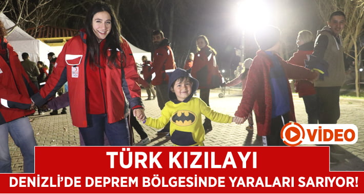 Kızılay Deprem Bölgesinde Yaraları Sarıyor