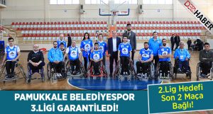 Pamukkale Belediyespor 3.Lige Çıkmayı Garantiledi!