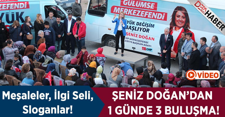 Şeniz Doğan’dan 1 Günde 3 Buluşma!