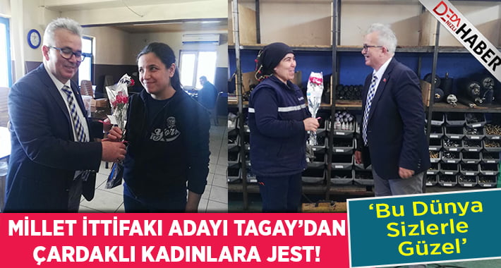 Tagay’dan Çardaklı Kadınlara Jest