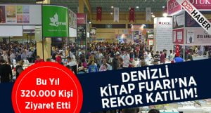 Denizli Kitap Fuarı’na Rekor Katılım!