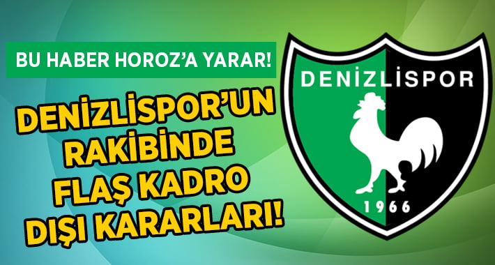 Horoz’un Rakibi Giresunspor’da Flaş Kadro Dışı Kararları!