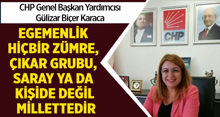 Gülizar Biçer Karaca’dan 23 Nisan Mesajı