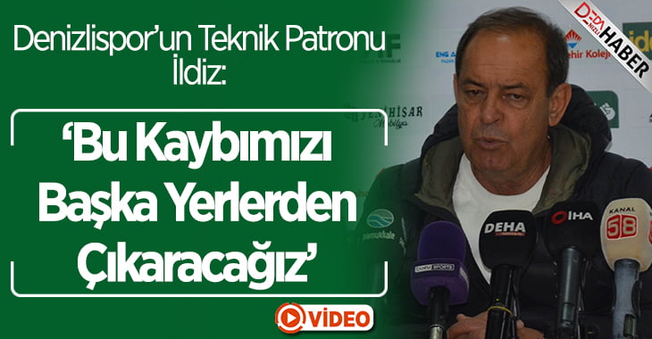 Yücel Hoca: Bu Kaybımızı Başka Yerlerden Çıkaracağız