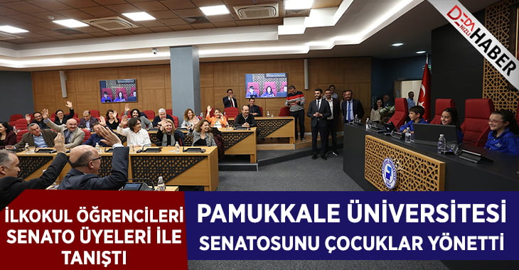 PAÜ Senatosunu Çocuklar Yönetti