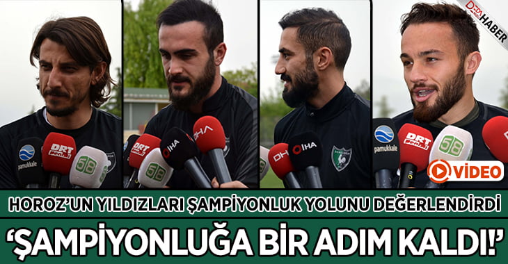 Denizlispor’un Yıldızları Şampiyonluk Yolu’nu Değerlendirdi!