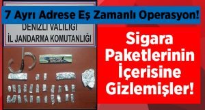 Jandarmadan Uyuşturucu Operasyonu: 5 Tutuklama