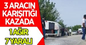 Acıpayam’da Kaza:1’i Ağır, 7 Yaralı