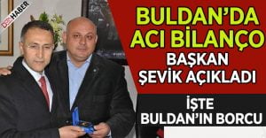 Başkan Şevik, Buldan’ın Buldan’daki Acı Bilançoyu Açıkladı