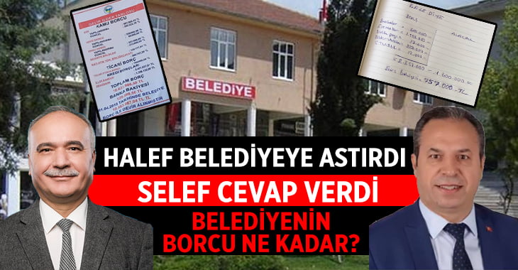 Çardak’ta Halef-Selef Arasında Borç Tartışması