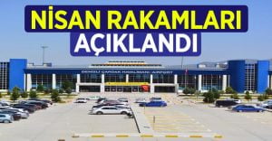 Çardak Havalimanı’nda Nisan Ayı Rakamları Açıklandı