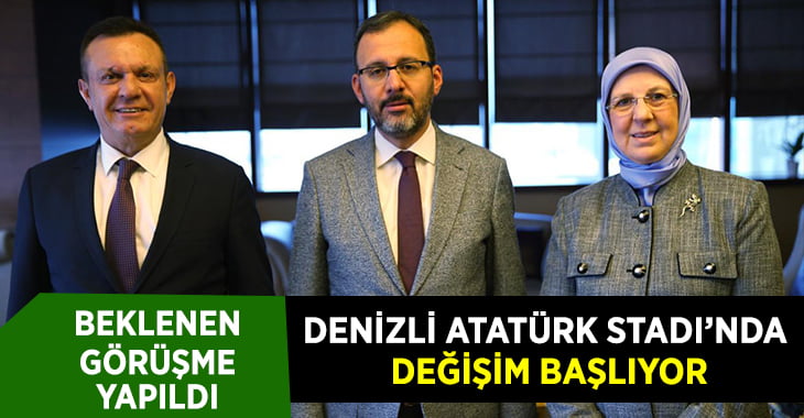 Başkan Ali Çetin’den Stat Görüşmesi