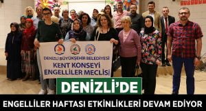 Engelliler Haftası etkinlikleri sürüyor