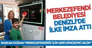 Merkezefendi Belediyesi Denizli’de İlke İmza Attı