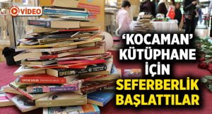 Kütüphane kurmak için seferberlik başlattılar