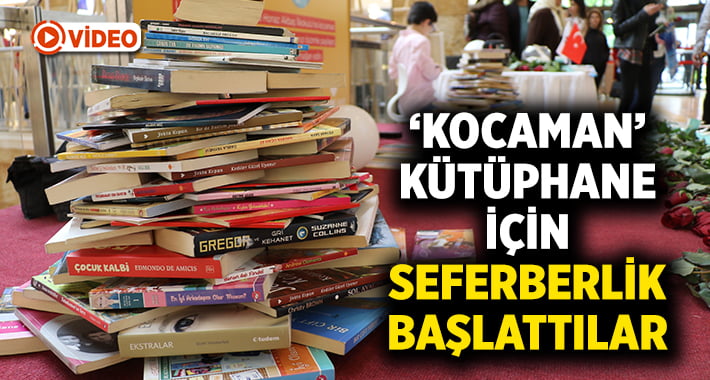 Kütüphane kurmak için seferberlik başlattılar