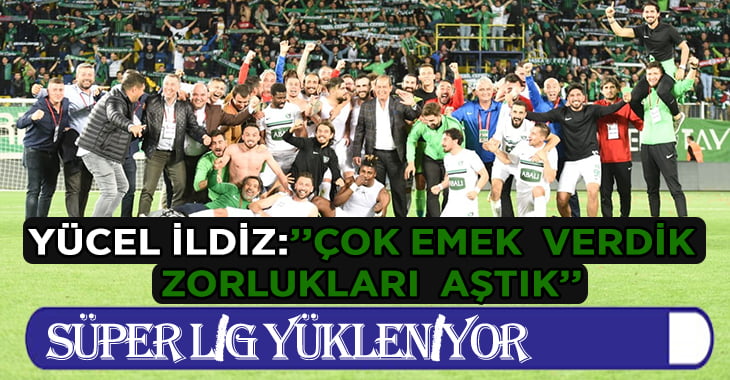 Denizlispor 9 yıl sonra Süper Lig’in kapısında