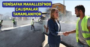 Yenişafak Mahallesi’nde Çalışmalar Tamamlanıyor