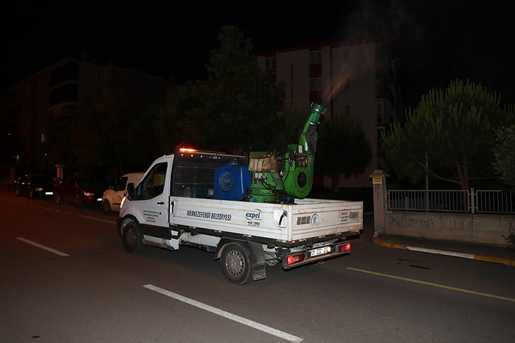 Merkezefendi Belediyesi ilaçlama çalışmalarını yoğunlaştırdı