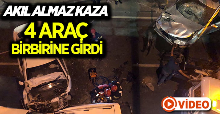 Denizli’de alt geçitte akıl almaz kaza