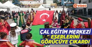 Çal Halk Eğitim Merkezi’nin açılan yıl sonu sergisi büyük ilgi gördü