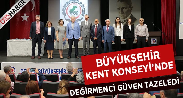 Büyükşehir Kent Konseyi Genel Kurulu yapıldı