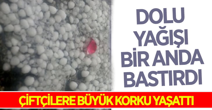 Haziran Ayında Dolu Yağışı