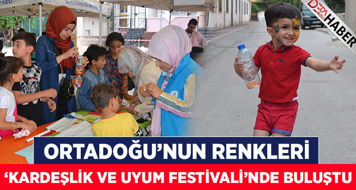 Denizli’de Kardeşlik ve Uyum Festivali’nde mülteciler bir araya geldi