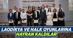 Denizli’ye hayran kaldılar