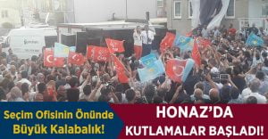 Honaz’da Kutlamalar Başladı!