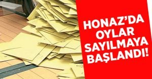 Honaz’da Oylar Sayılmaya Başlandı!