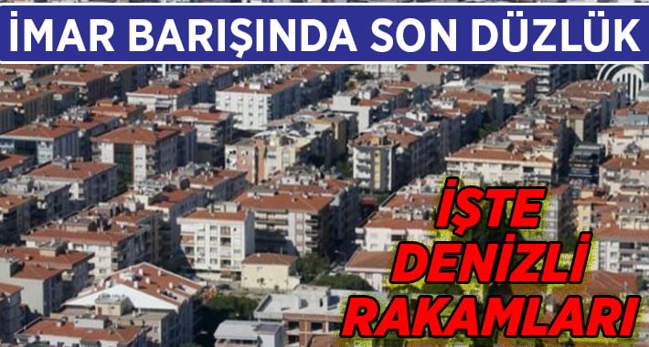 İmar Barışı Başvurusu için Son Günler… İşte Denizli’deki Başvuru Sayısı