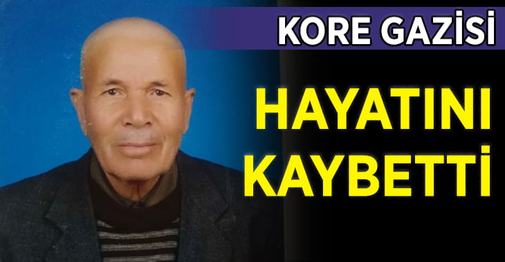 Kore Gazisi Hayatını Kaybetti