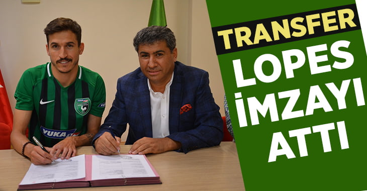 Denizlispor’da Lopes İmzaladı