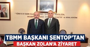 TBMM Başkanı Şentop, Başkan Zolan’ı ziyaret etti