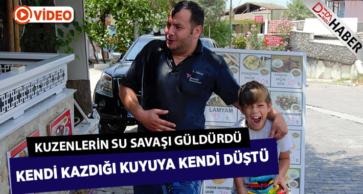 Su savaşı hiç bu kadar eğlenceli olmamıştı