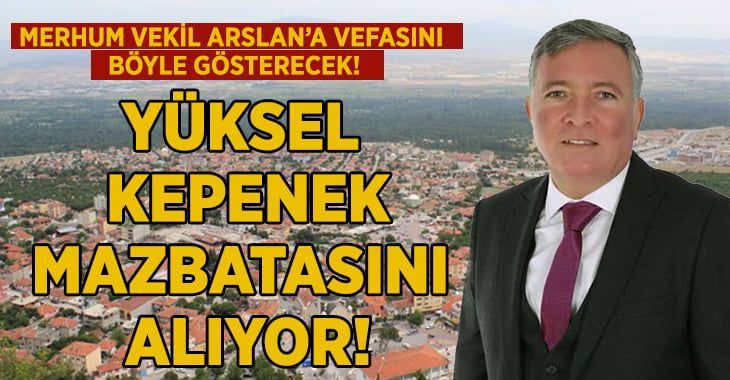 Yüksel Kepenek Mazbatasını Alıyor!