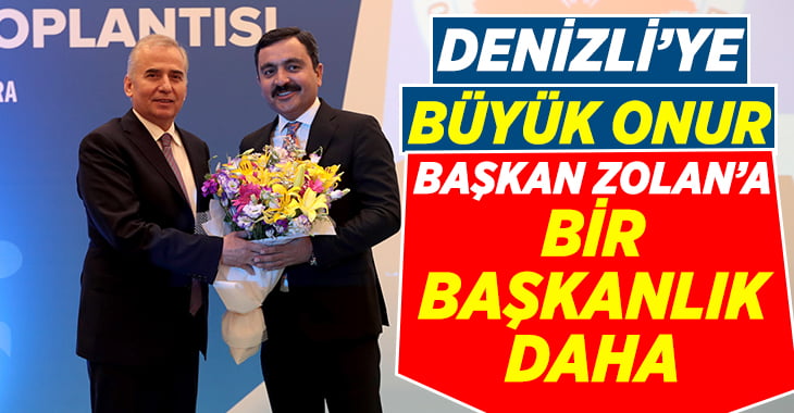 Başkan Zolan, Jeotermal Kaynaklı Belediyeler Birliği Başkanı seçildi