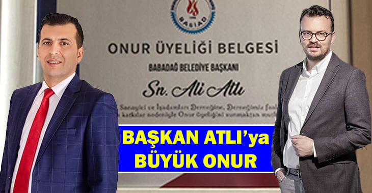 BASİAD’dan Başkan Atlı’ya büyük onur