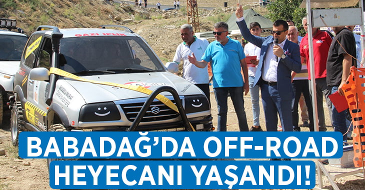 Babadağ’da Off-Road nefesleri kesti!