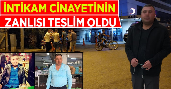 Cinayet zanlısı otogarda polislere teslim oldu