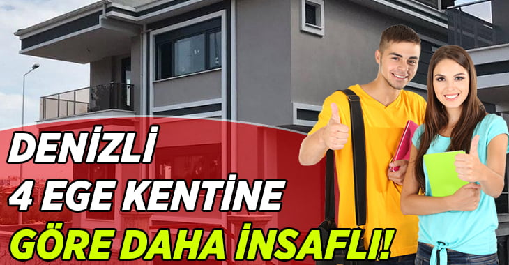 Denizli’de ev kiraları öğrencinin cebine uygun