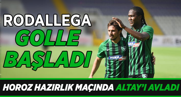 Rodallega golünü attı, Horoz kazandı