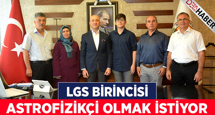 LGS birincisi Astrofizikçi olmak istiyor