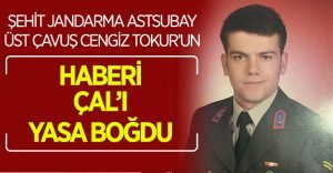 Şehit haberi Çal’ı yasa boğdu