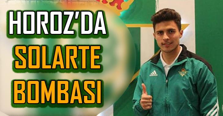 Horoz’da Solarte Bombası